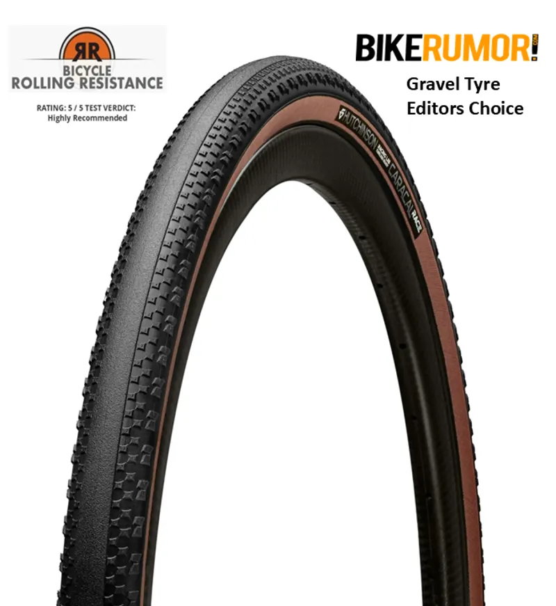 Hutchinson Caracal Race Gravel/Adventure Bike Tyre Tan Wall 700 x 40 Tubeless Ready