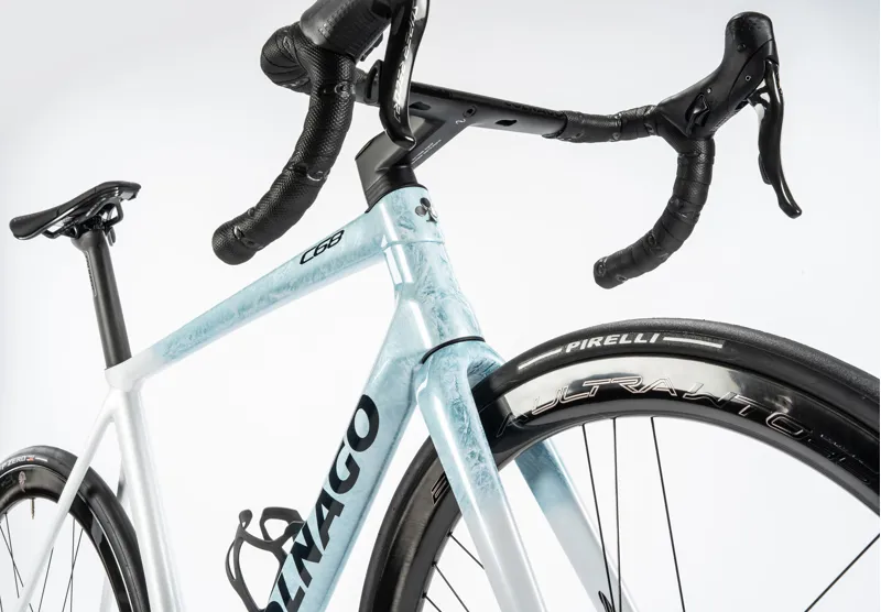 Colnago C68-R Disc 2025 Carbon Road Frameset Marble Blue Code HSWH-3