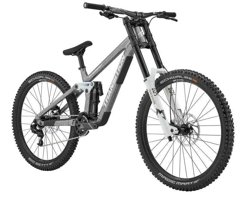 Transition Bottlerocket Alloy MTB Dual Crown Complete Bike Snowstorm Grey-1