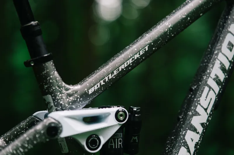 Transition Bottlerocket Alloy MTB Single Crown Complete Bike Snowstorm Grey-4