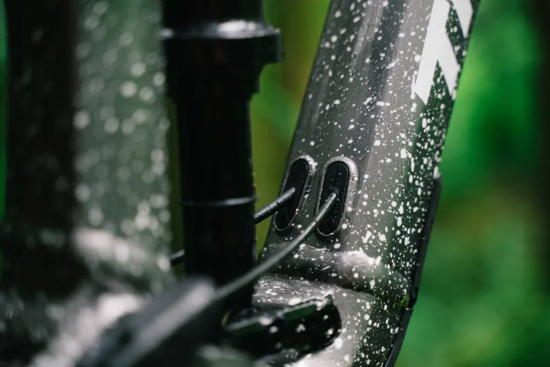 Transition Bottlerocket Alloy MTB Single Crown Complete Bike Snowstorm Grey-6