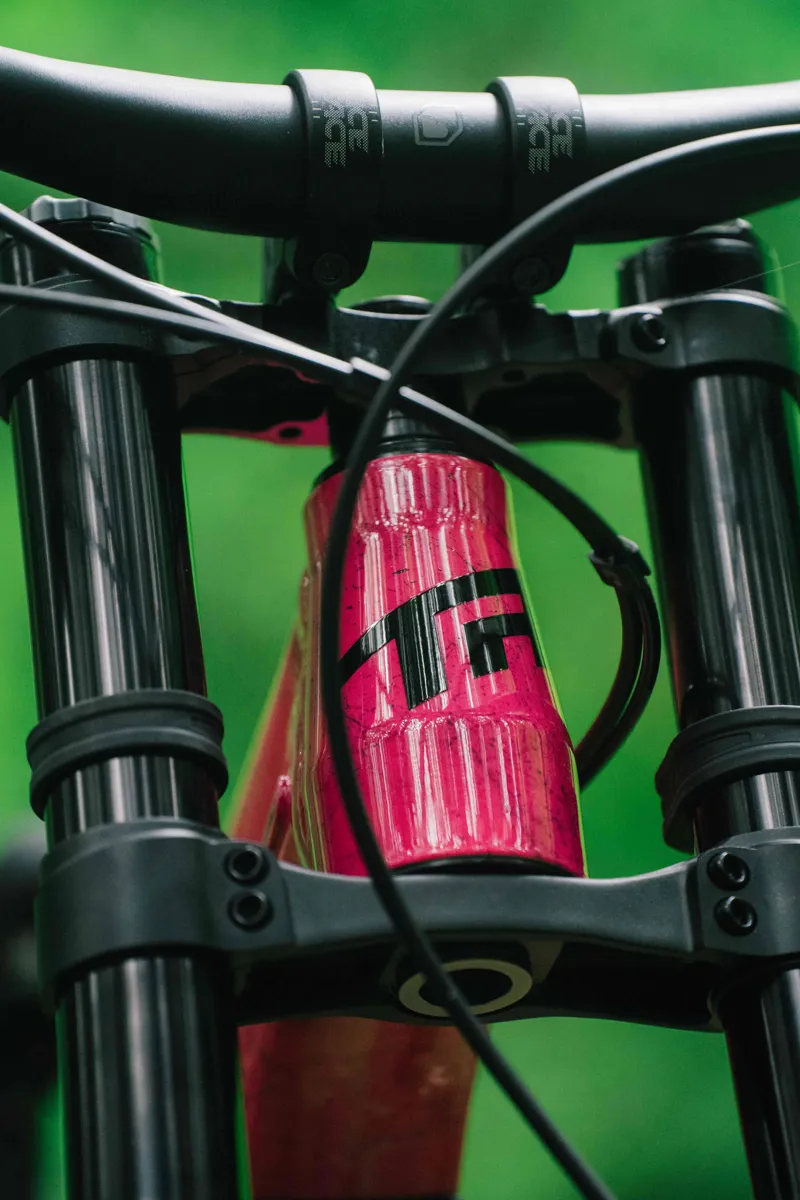 Transition Bottlerocket Alloy MTB Dual Crown Complete Bike Snowstorm Grey-8