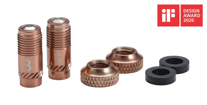 BBB CoreCaps Tubeless Valve Caps 2pcs BTI-165 Copper