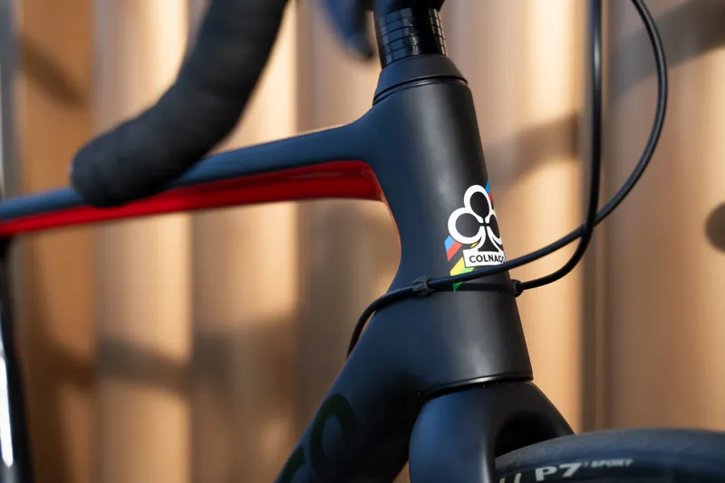 Colnago V3 105 Mechanical Black Red Ex-Demo Size 52S-3