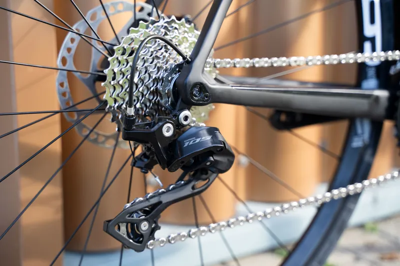 Colnago V3 105 Mechanical Black Red Ex-Demo Size 52S-5