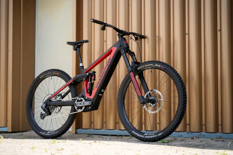 Transition Repeater PT Powertrain Carbon Medium GX AXS Bonfire Red e-Bike