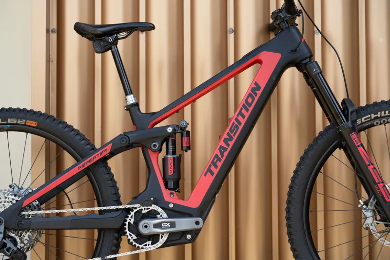 Transition Repeater PT Powertrain Carbon Medium GX AXS Bonfire Red e-Bike-8