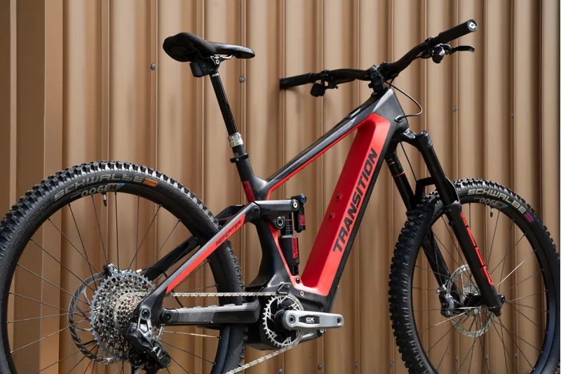 Transition Repeater PT Powertrain Carbon Large GX AXS Bonfire Red e-Bike-1