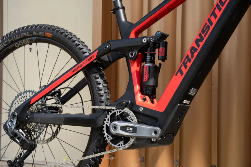 Transition Repeater PT Powertrain Carbon Large GX AXS Bonfire Red e-Bike-7