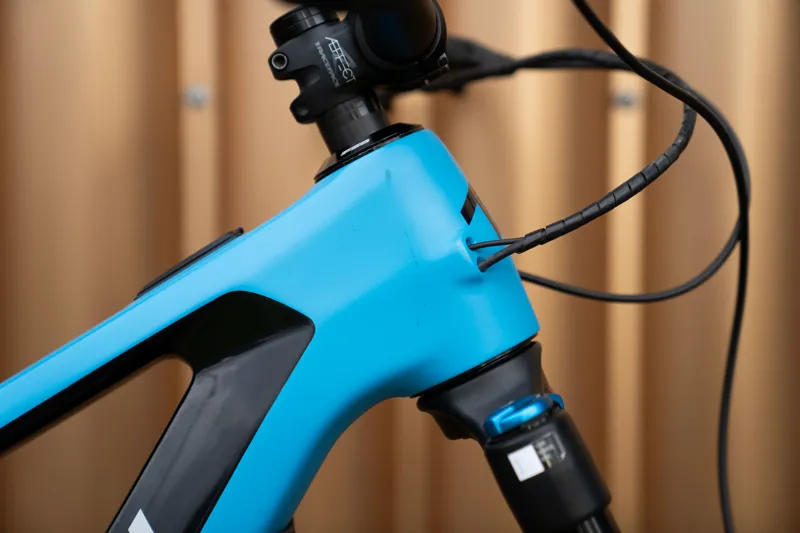 Transition Relay Carbon MTB Ebike Complete 29 Wheel Bike SRAM GX AXS TR Blue Ex-Demo-8