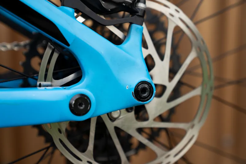 Transition Relay Carbon MTB Ebike Complete 29 Wheel Bike SRAM GX AXS TR Blue Ex-Demo-12