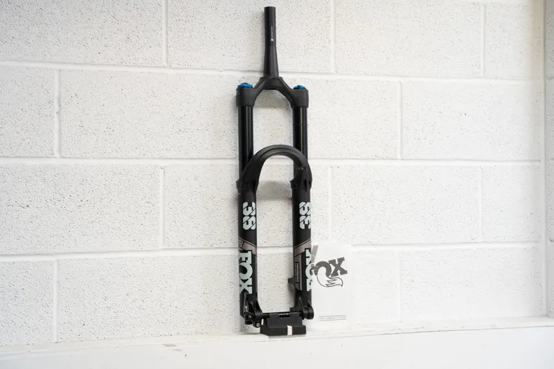 Fox 38 Performance Elite 170mm 29 - New Open Box Item - Light Blue Graphics