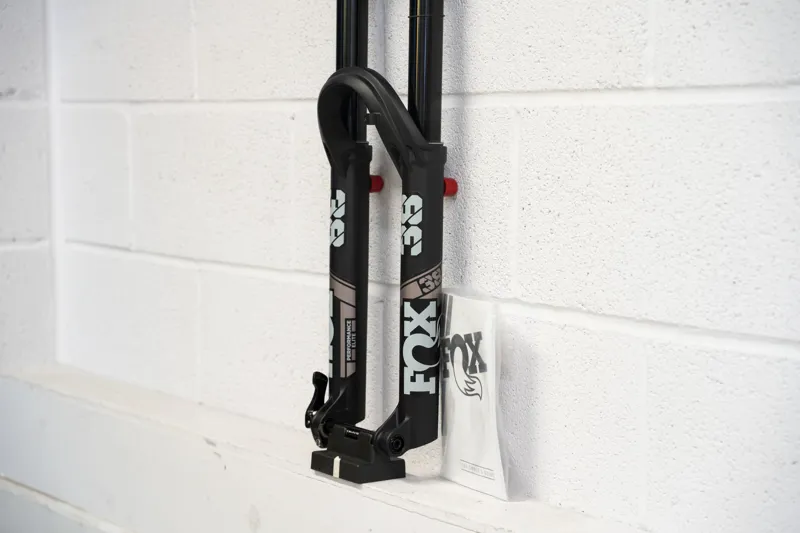 Fox 38 Performance Elite 170mm 29 - New Open Box Item - Light Blue Graphics-1