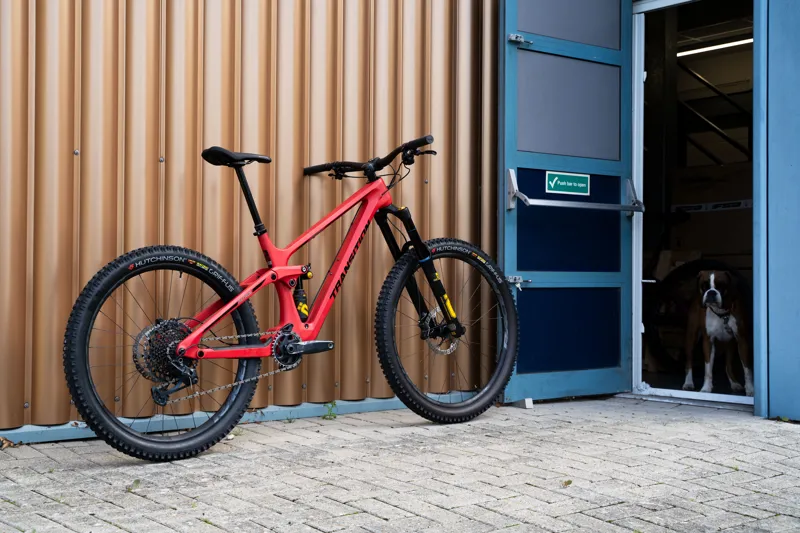Transition Patrol Carbon Large GX Bonfire Red Ohlins Ex-Staff Bike-13