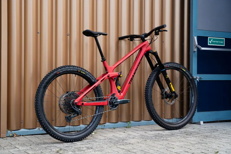 Transition Patrol Carbon Large GX Bonfire Red Ohlins Ex-Staff Bike-1