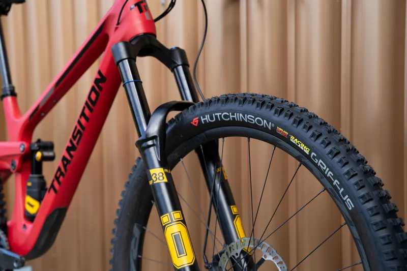 Transition Patrol Carbon Large GX Bonfire Red Ohlins Ex-Staff Bike-3