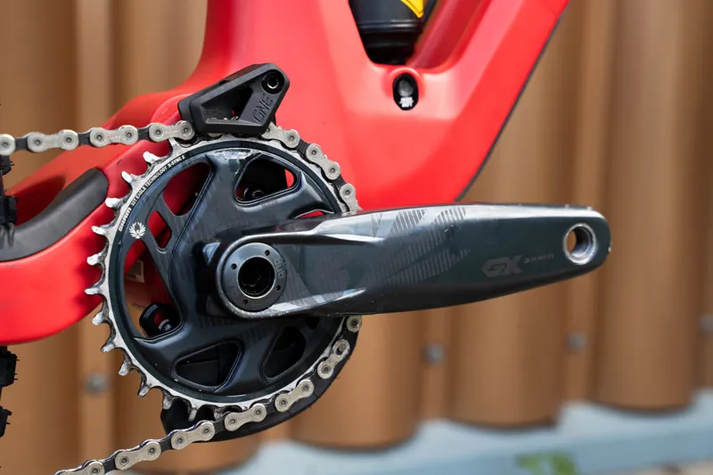 Transition Patrol Carbon Large GX Bonfire Red Ohlins Ex-Staff Bike-5