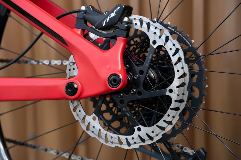 Transition Patrol Carbon Large GX Bonfire Red Ohlins Ex-Staff Bike-9