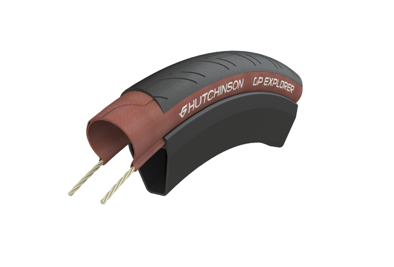 Hutchinson GP Explorer Road Bike Leisure Tyre Folding Bead Tan Wall 700 x 26/28/30/32-2