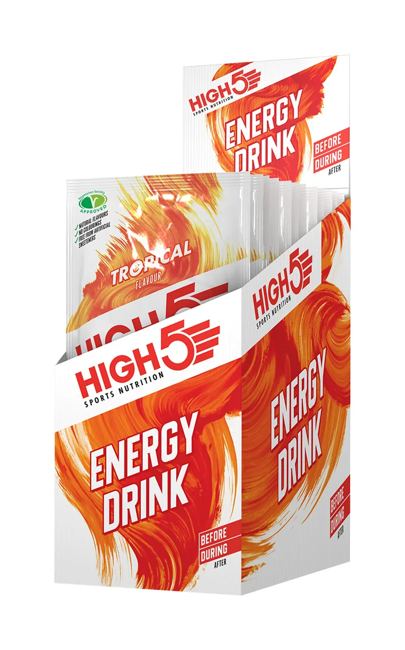 High5 Energy Drink Plain Sachet x12 47g Various Flavours Vegan Friendly-9