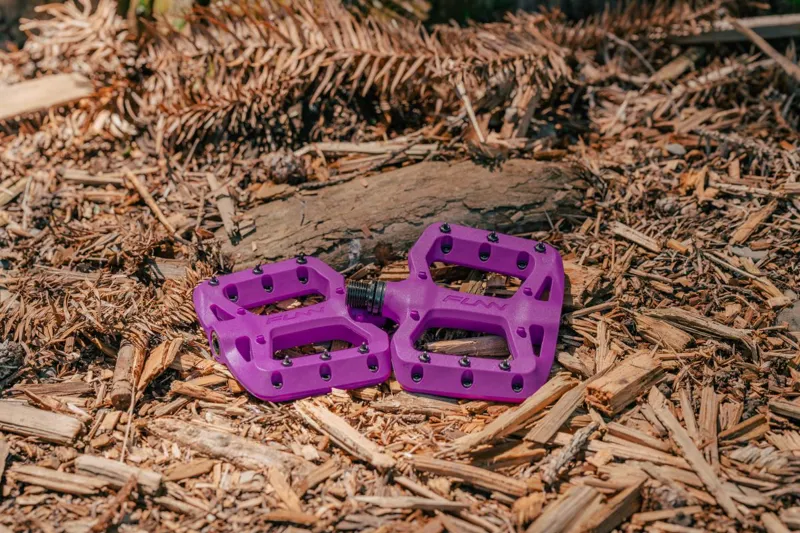 Funn Taipan S MTB Flat Platform Pedals for Smaller Feet Purple-2