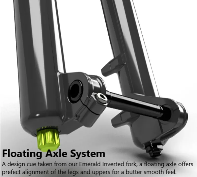 DVO Onyx 38 D1 OTT Boost Enduro MTB Suspension Fork 29 Grey 180mm-8