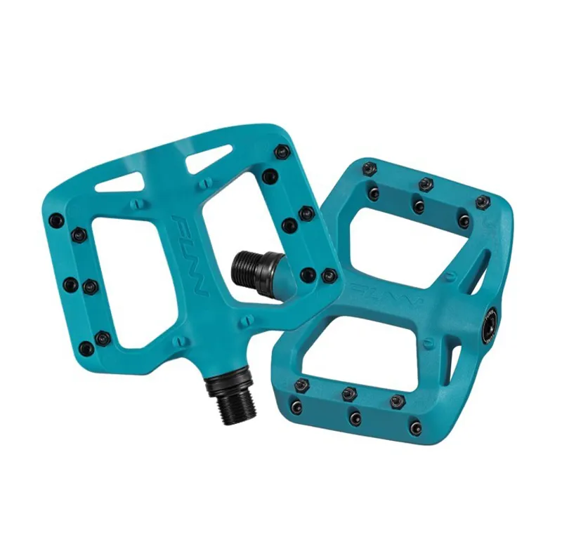 Funn Taipan S MTB Flat Platform Pedals for Smaller Feet Turquoise