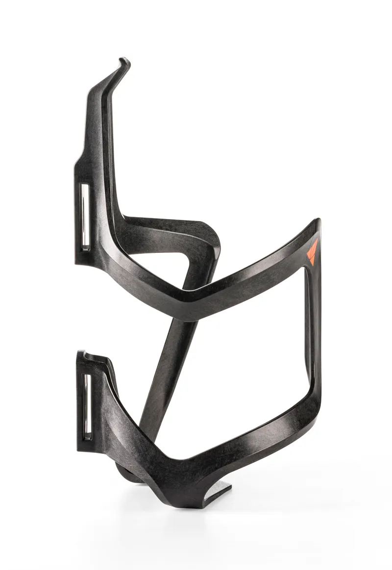 Granite AUX Carbon MTB Side Loading Bottle Cage Black with Straps-2