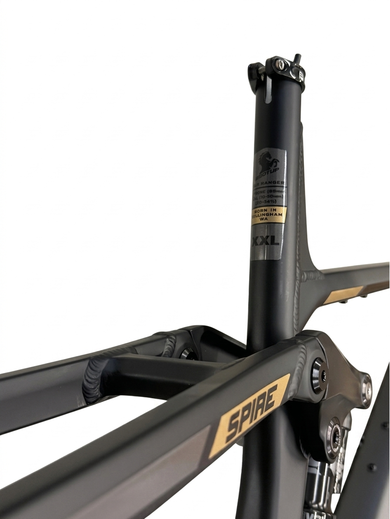Transition Spire Alloy - XXL - Fade to Black - Fox Performance Float X Rear Shock-2