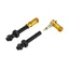 Granite JUICY NIPPLE Tubeless Valve with Valve Cap/Removal Tool Gold