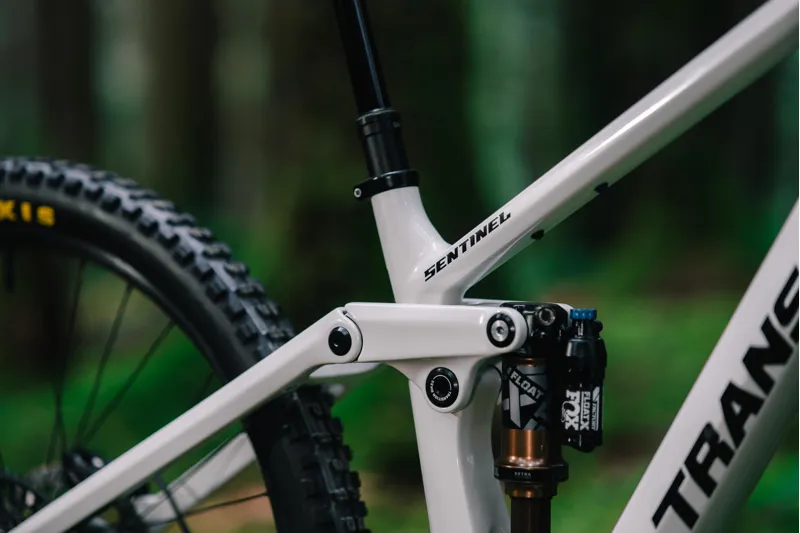Transition Sentinel V3 Carbon MTB Frame Glacier White-1