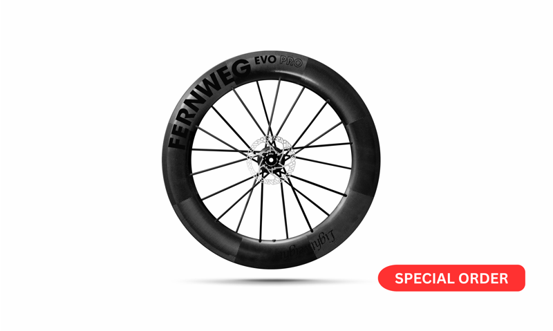 Lightweight Wheels Fernweg 85 Evo Pro SE Carbon Road Disc Brake Rear Wheel Tubeless Ready