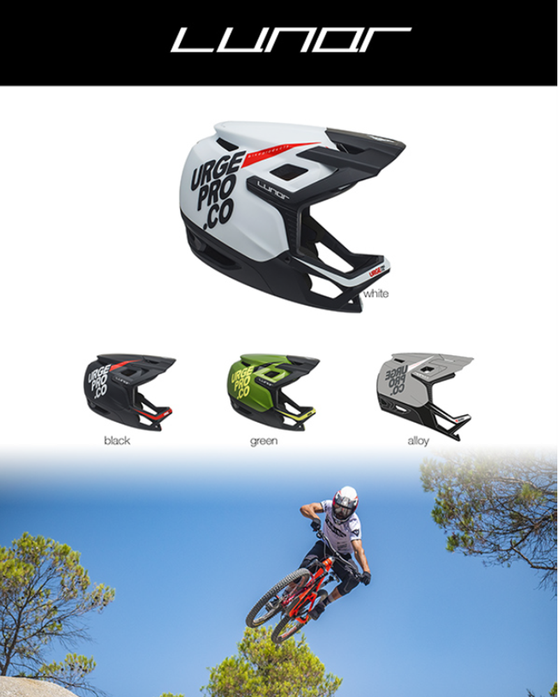 Urge Lunar Full Face MTB/Enduro Helmet Alloy  L/XL-5