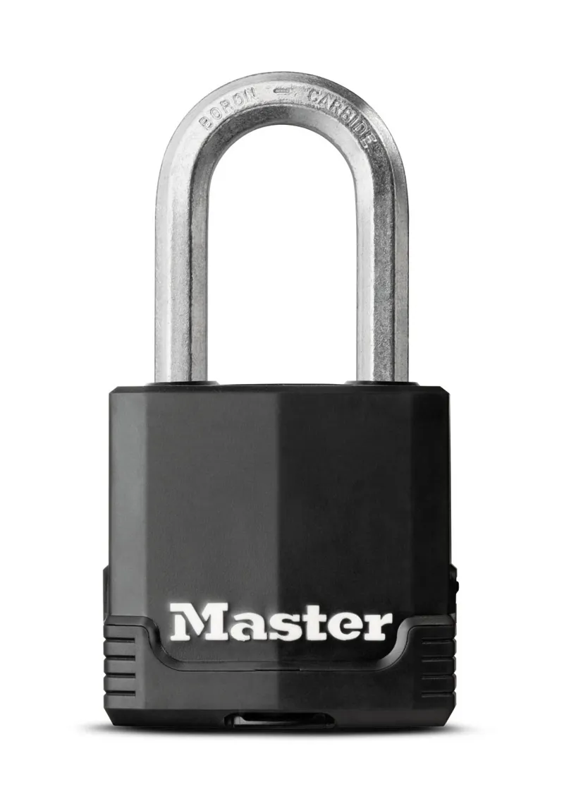 Master Lock Excell Laminated Padlock 49 X 38mm M115EURDLF Black