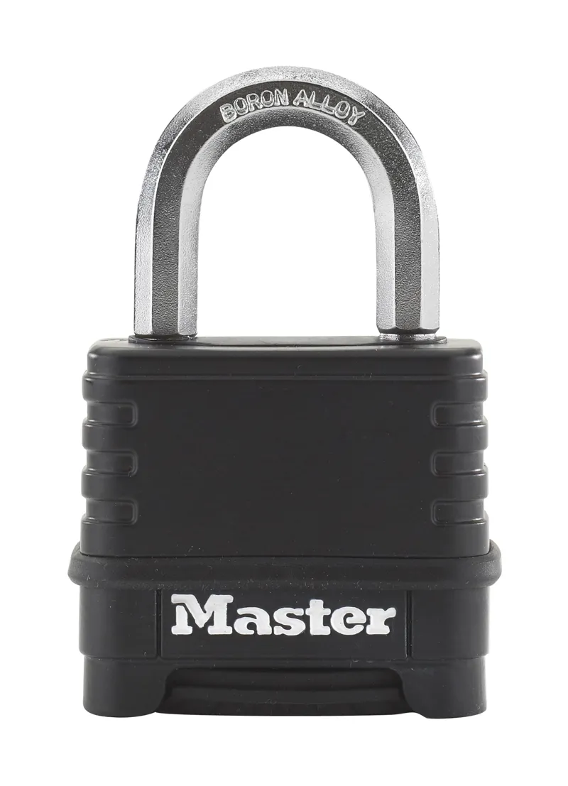 Master Lock Excell Laminated Padlock 57mm M178EURD Black
