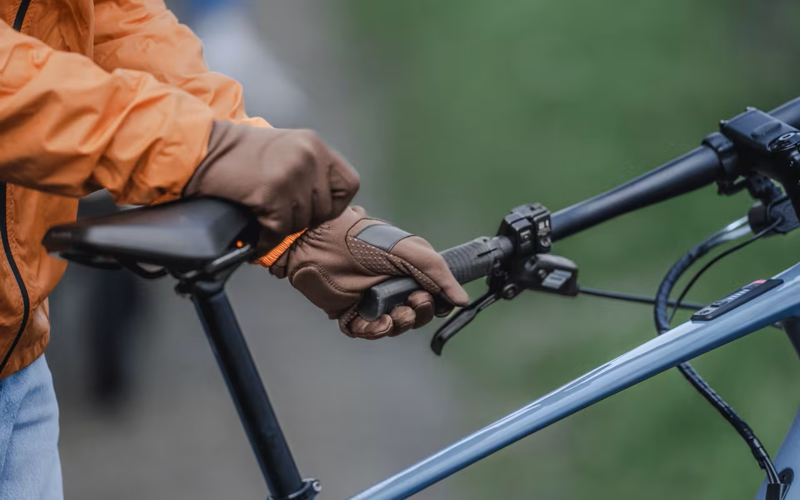 BBB Transit Polartec Winter Cycling Gloves Dark Brown BWG-51-5