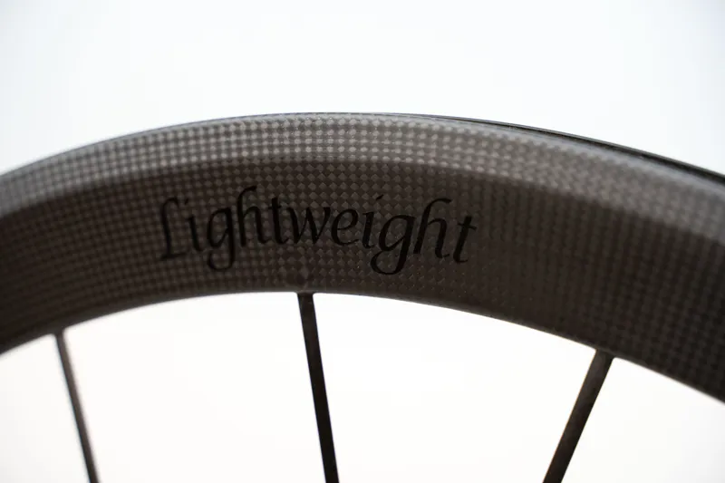 Lightweight Wheels Meilenstein 24 Evo Rim Brake Road Carbon Wheelset Schwartz Ed shima 11/12-1