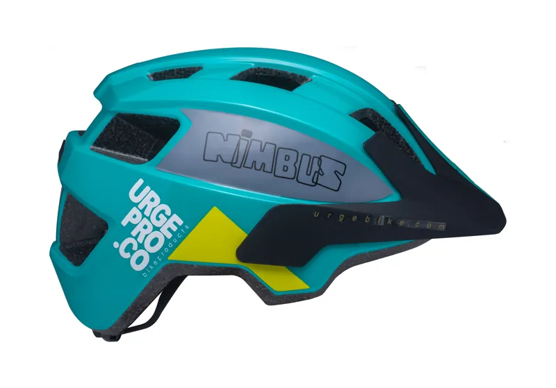 Urge Nimbus Kids MTB Helmet Green 51-55cm-1