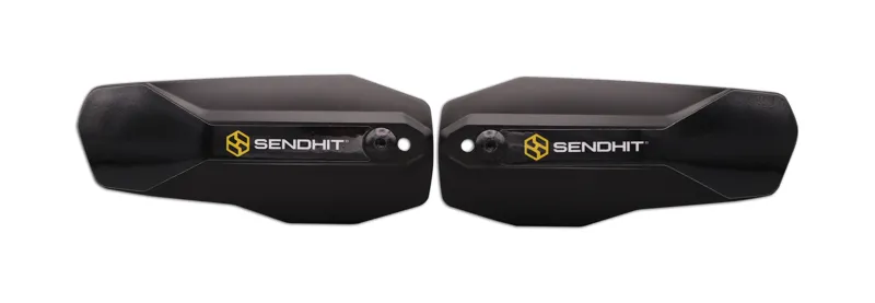 Sendhit Nock V2 MTB Hand Guards Pair Black Silver