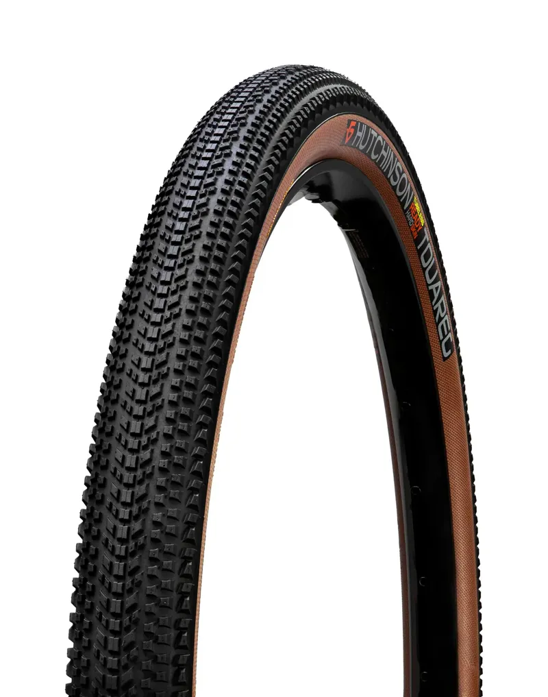 Hutchinson Touareg Gravel/Adventure Bike Tyre Reinforced Tan Wall 700 x 45 tubeless ready