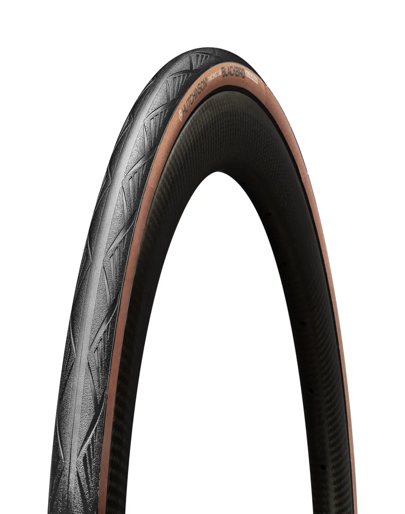 Hutchinson Blackbird All Season Road Bike Tyre Tube Type Tan Wall 700C