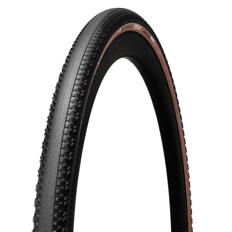 Hutchinson Caracal Allroad Hookless Gravel Tyre tubeless ready Tan Wall 700 x 35
