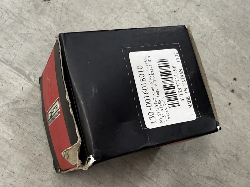 FSA No.55R/57SC Semi-Integrated 1.1/8 - 1.5 56.0mm Headset - Tatty Box-1