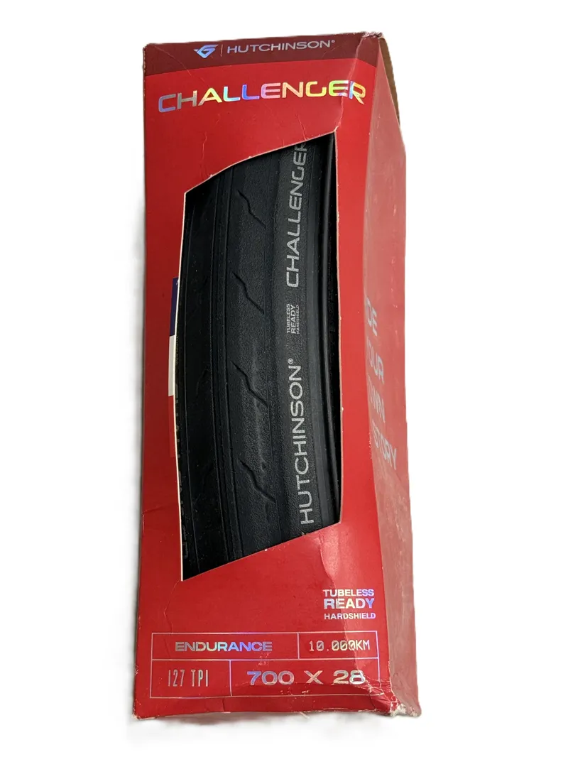 Hutchinson Challenger Endurance Tubeless Tyre 28C - Tatty Box-1