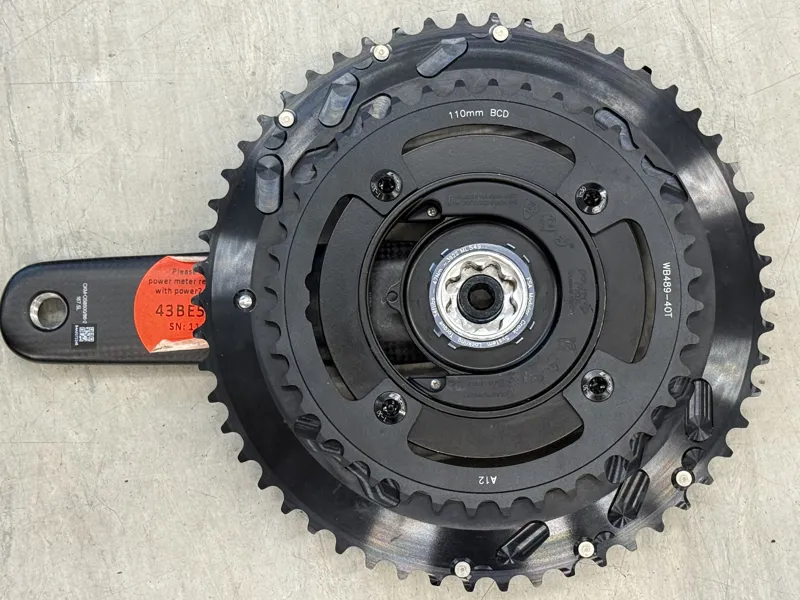 FSA K-Force Road Team Powerbox 386Evo 2x12 Power Meter Chainset 54/40t 167.5mm - Used arms with brand new chainrings-4