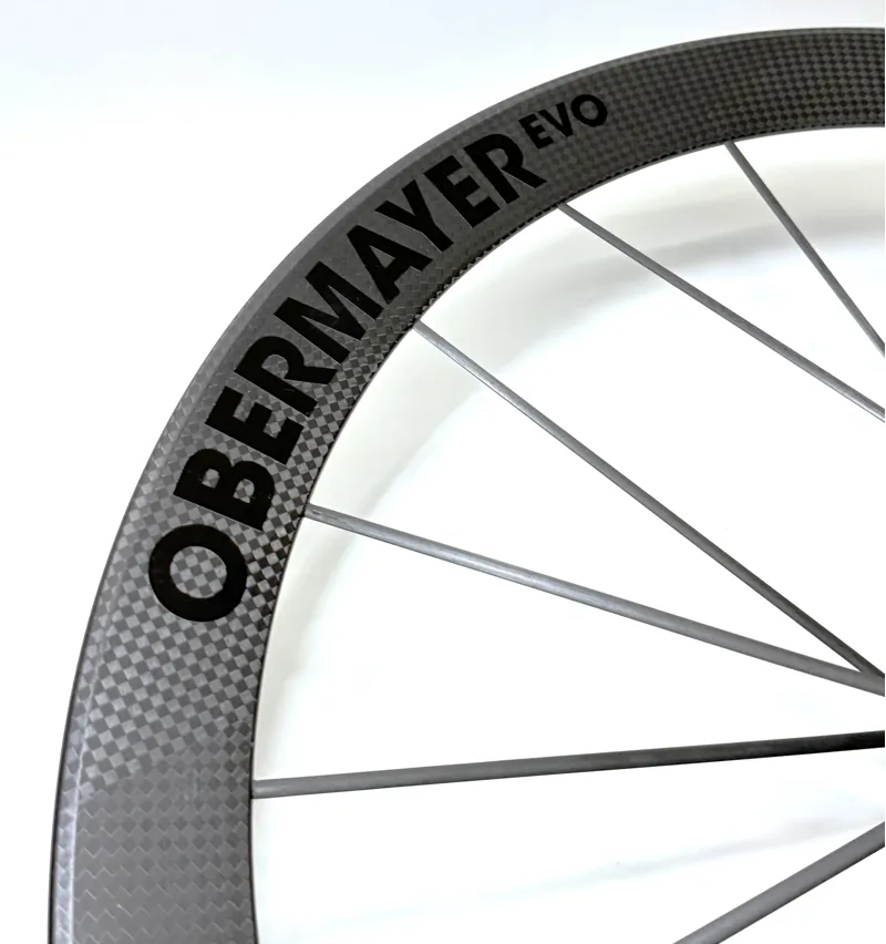 Lightweight Obermayer Evo Disc Road Wheelset Schwartz Edition - Ex-Demo-3