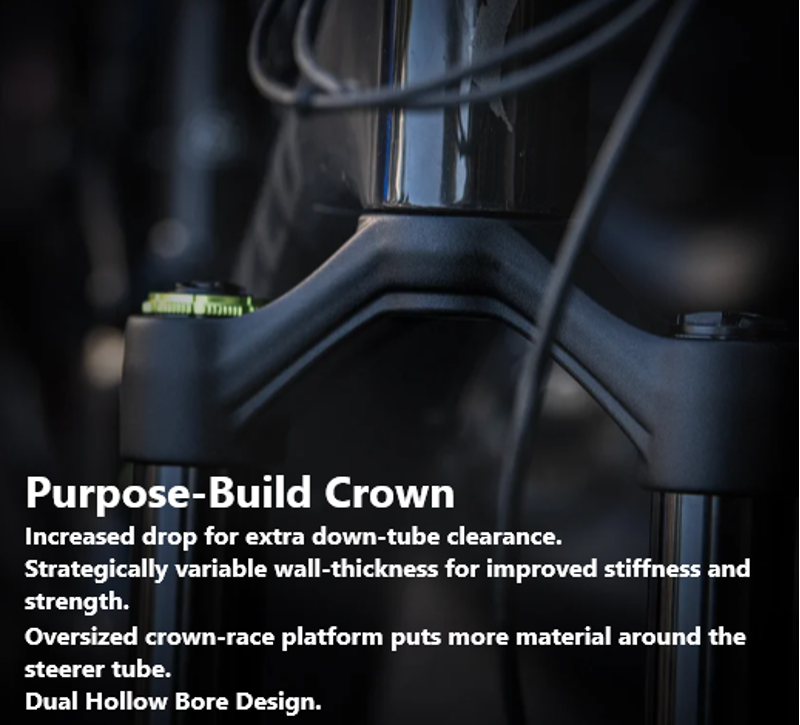 DVO Onyx 38 D1 SL Boost Enduro MTB Suspension Fork 29 Black 170mm Travel  e-MTB compatible-11