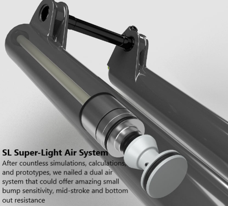 DVO Onyx 38 D1 SL Boost Enduro MTB Suspension Fork 29 Black 170mm Travel  e-MTB compatible-9