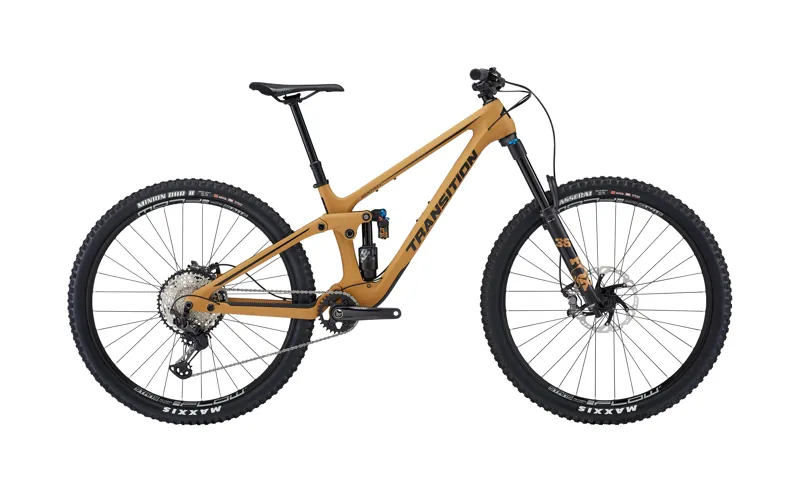 Transition Sentinel Carbon MTB XT Complete Bike Loam Gold