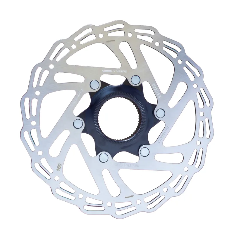 A2Z Teppan Yaki Center Lock Floating Disc Rotor Black 